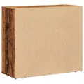 Buffet vieux bois 80x33x70 cm bois d'ingénierie