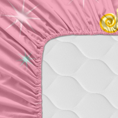 Lenzuolo con angoli HappyFriday MR FOX Multicolore Rosa 60 x 120 x 14