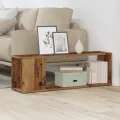 Meuble TV vieux bois 100x24x32 cm bois d'ingénierie