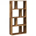 Bibliothèque vieux bois 60x20x120 cm bois d'ingénierie