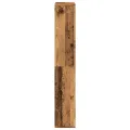 Bibliothèque vieux bois 60x20x120 cm bois d'ingénierie