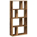 Bibliothèque vieux bois 60x20x120 cm bois d'ingénierie