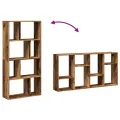Bibliothèque vieux bois 60x20x120 cm bois d'ingénierie