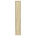 Bibliothèque chêne sonoma 60x20x120 cm bois d'ingénierie