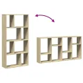 Bibliothèque chêne sonoma 60x20x120 cm bois d'ingénierie