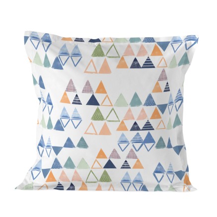 Funda de almohada HappyFriday Baleno Teen Mountain Multicolor 80 x 80