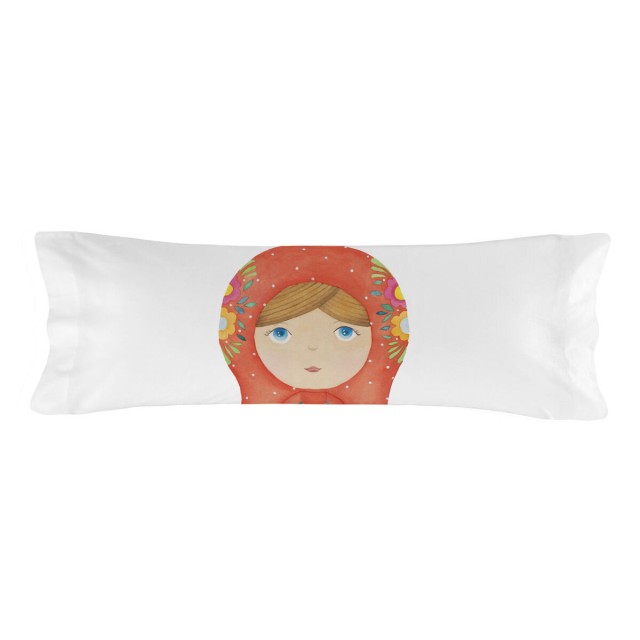 Funda de almohada HappyFriday Baleno Teen Matryoshka Multicolor 45 x 1