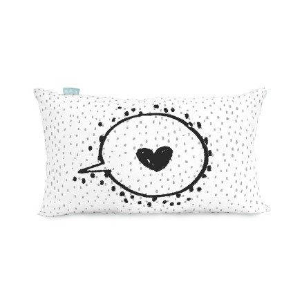 Funda de cojín HappyFriday Baleno Teen Daddy Bear Multicolor 50 x 30