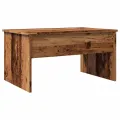 Table basse vieux bois 80x50,5x41,5 cm bois d'ingénierie