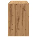 Bureau chêne artisanal 101x50x76,5 cm bois d'ingénierie