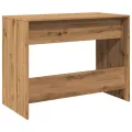Bureau chêne artisanal 101x50x76,5 cm bois d'ingénierie