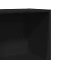 Bibliothèque noir 40x30x189 cm bois d'ingénierie