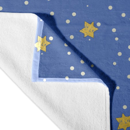 Serviette de toilette HappyFriday Mr Fox Space Rocket Multicouleur 70