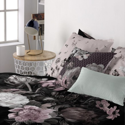 Housse de coussin HappyFriday Onyx Multicouleur 60 x 60 cm 2