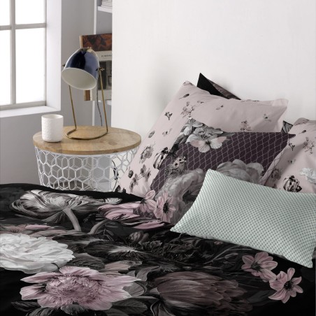 Housse de coussin HappyFriday Onyx Multicouleur 60 x 60 cm