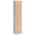 Bibliothèque sonoma gris 40x30x189 cm bois d'ingénierie