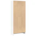 Bibliothèque blanc 60x24x143 cm bois d'ingénierie