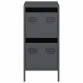Buffet anthracite 35x39x73,5 cm acier laminé à froid