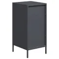 Buffet anthracite 35x39x73,5 cm acier laminé à froid