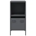 Buffet anthracite 35x39x73,5 cm acier laminé à froid