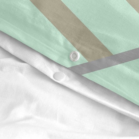 Parure de couette HappyFriday Happynois Train Multicouleur Lit de béb