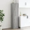 Armoire apothicaire sonoma gris 40x41x174,5cm bois d'ingénierie