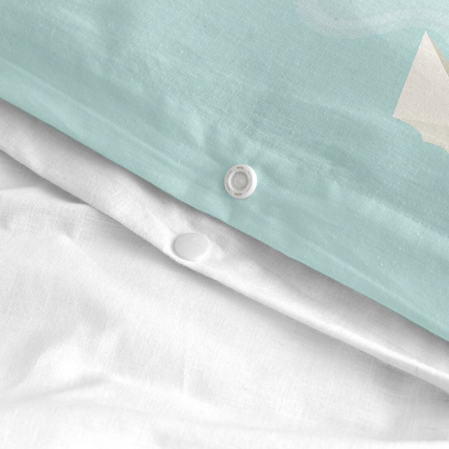 Parure de couette HappyFriday Happynois World Map Multicouleur Lit 1 p