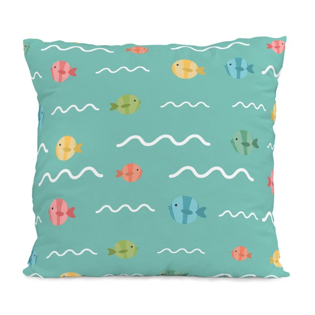 Parure de couette HappyFriday Happynois World Map Multicouleur Lit 1 p