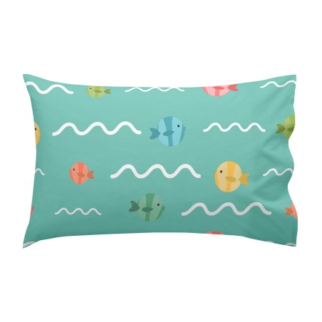 Jeu de draps HappyFriday Happynois World Map Multicouleur Lit de béb