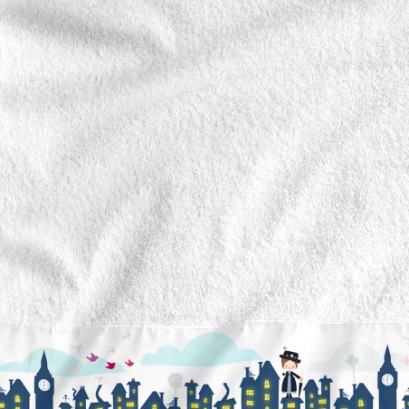 Ensemble de serviettes de toilette HappyFriday Mr Fox Nanny Multicoule