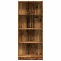Bibliothèque vieux bois 60x24x143 cm bois d'ingénierie