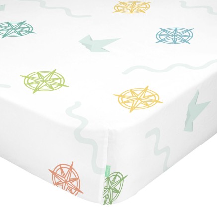 Lenzuolo con angoli HappyFriday HAPPYNOIS Multicolore 105 x 200 x 32 c