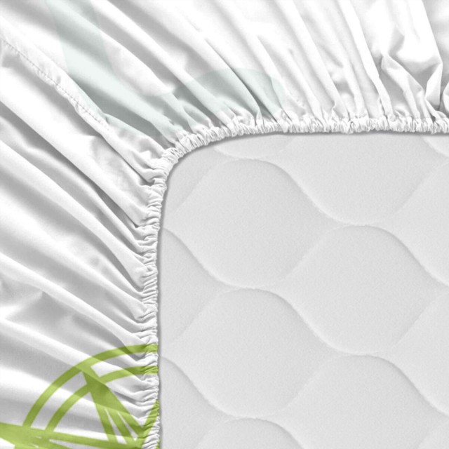 Drap housse HappyFriday HAPPYNOIS Multicouleur 105 x 200 x 32 cm