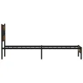 Cadre de lit sans matelas avec tête de lit 80x200 cm