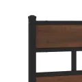 Cadre de lit sans matelas avec tête de lit et pied de lit