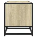 Meuble TV chêne sonoma 240x35x41 cm bois d'ingénierie