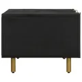 Table basse noir 100x54x40 cm bois d'ingénierie