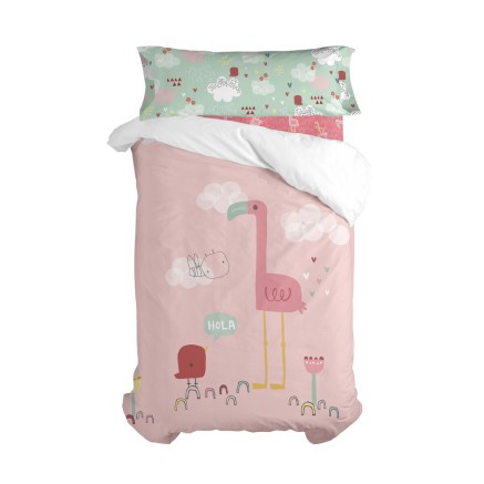 Drap housse HappyFriday MOSHI MOSHI Multicouleur 90 x 200 x 32 cm 2