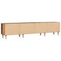Meuble TV vieux bois 180x31,5x40 cm bois d'ingénierie