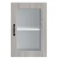 Armoire murale de cuisine avec porte en verre Porto sonoma gris