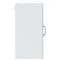 Armoire murale de cuisine avec porte en verre Porto gris béton