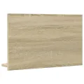 Étagère de salle de bain à miroir chêne sonoma bois ingénierie