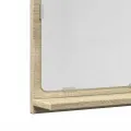 Étagère de salle de bain à miroir chêne sonoma bois ingénierie