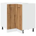Armoire de cuisine chêne artisanal 75,5x75,5x81,5 cm