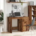 Bureau vieux bois 100x50x76 cm bois d'ingénierie