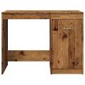Bureau vieux bois 100x50x76 cm bois d'ingénierie