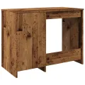 Bureau vieux bois 100x50x76 cm bois d'ingénierie