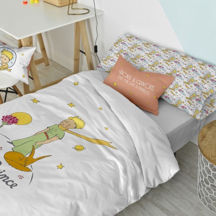 Housse de coussin HappyFriday Le Petit Prince Ses amis Multicouleur 50 2
