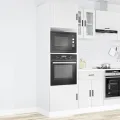 Armoires de four 2 pcs Porto blanc bois d'ingénierie