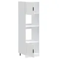 Armoires de four 2 pcs Porto blanc bois d'ingénierie